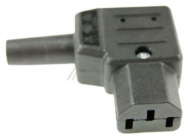 Bachmann Iec Plug - C13 Right Angled Iec Socket - Black