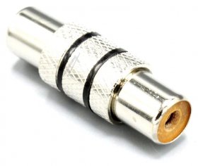 Phono Socket/phono Socket Audi - 1xrca Socket - 1xrca Socket Adaptor, Metal Phono Socket/phono Socket Audi - 1xrca Socket - 1xrca Socket Adaptor, Metal