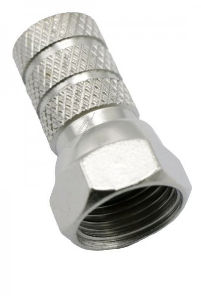 Com 7.0mm F Plug - F-plug (twist-on) 7.0mm - Metal Nickel Plated