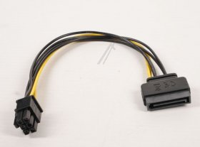 Delock Internal Power Supply Cable - Cable Power Sata 15 Pin > 6 Pin Pci Express