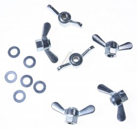 Triax Nut - Flugelmuttern ZubehÖr Fur Td Spiegel, Kunststoffbeutel Mit 6 Stk. 8mm Flugelmuttern Triax Nut - Flugelmuttern ZubehÖr Fur Td Spiegel, Kunststoffbeutel Mit 6 Stk. 8mm Flugelmuttern
