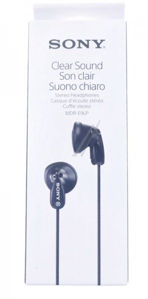 Sony Micro Head Phone - Mdre9lpb ae Headphones Black