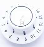 Button - C00509213 488000509213 Wash Timer Knob Gw 14+2 No Eco- [Whirlpool Indesit]