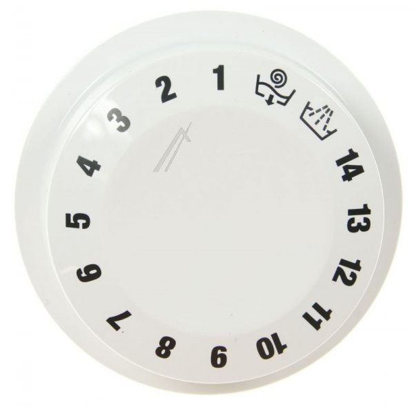 Control Knob - C00507936 488000507936 Wash Timer Knob Gw Futura 14+2 [Whirlpool Indesit]
