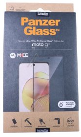 Panzerglass Display Protective Plastic Film - Displayschutzglas Fur Motorola Edge Case Friendly Black
