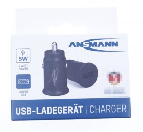 Ansmann Power Supply Navigation System - In-car-charger Cc105 1000-0031 N-car-charger Cc105 Car Usb Charger - Power Supply With 1 Usb Port 1a 5w Ansmann Power Supply Navigation System - In-car-charger Cc105 1000-0031 N-car-charger Cc105 Car Usb Charger - Power Supply With 1 Usb Port 1a 5w