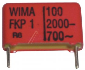 Wima Fkp1 Pulse Capacitor - 100pf-2000v Fkp1u001004b00kssd Fkp1-pulse Capacitor Rm=15mm -rohs-compliant- Wima Fkp1 Pulse Capacitor - 100pf-2000v Fkp1u001004b00kssd Fkp1-pulse Capacitor Rm=15mm -rohs-compliant-