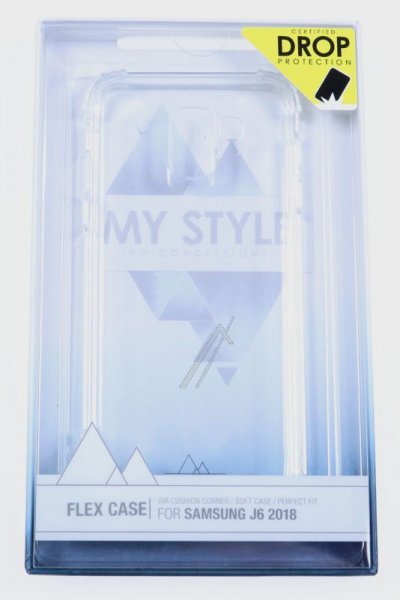 Mobilize Leather Bag Gsm - 25015 My Style Protective Flex Case For Samsung Galaxy J6 2018 Clear