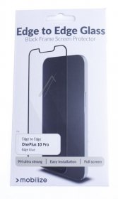 Mobilize Display Protective Film - 56259 Mobilize Edge-to-edge Glass Display Protector Oneplus 10 Pro Black Edge Glue
