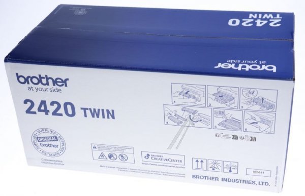Brother Toner Cartridge - Tn2420twin Toner Cartridge Black 3k 2-pack