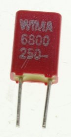 Wima Pulse Capacitors - 6800pf-250v Mks02-capacitor Rm=2,5mm