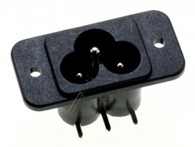Schurter Power Supply Socket - Schurter 3pol. Iec320 C6-einbaustecker F. Platinenmontage