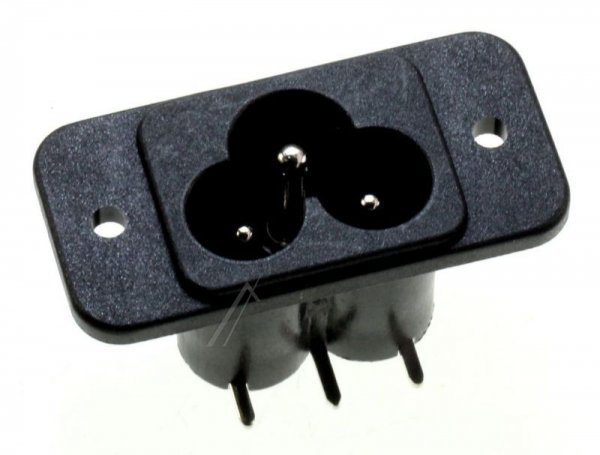 Schurter Power Supply Socket - Schurter 3pol. Iec320 C6-einbaustecker F. Platinenmontage