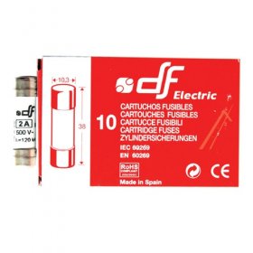 Eska Quick Micro Fuse 10,3x38mm - 2,0a-f Feinsicherung 10,3x38 Inh:10.stk. -rohs-konform- Eska Quick Micro Fuse 10,3x38mm - 2,0a-f Feinsicherung 10,3x38 Inh:10.stk. -rohs-konform-