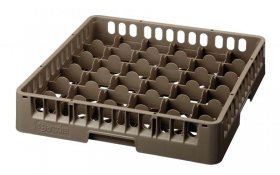 Bartscher Cutlery Basket - Casier A Verres 500x500mm Hauteur 100 Mm Avec X36 Compartiments 73x73mm - 5336 (5301+5160) Bartscher Cutlery Basket - Casier A Verres 500x500mm Hauteur 100 Mm Avec X36 Compartiments 73x73mm - 5336 (5301+5160)