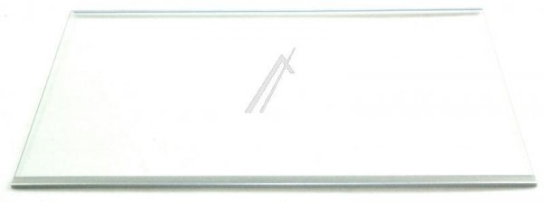Glass Panel - C00386832 481010643154 Glass Shelf + Grey & White Profiles [Whirlpool Indesit]