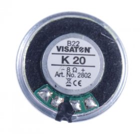 Visaton Miniature Speakers - 2802 Kleinlautsprecher, 2 Cm, 8 Ohm Visaton Miniature Speakers - 2802 Kleinlautsprecher, 2 Cm, 8 Ohm