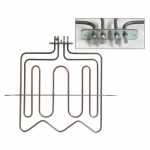 Top Element Oven - 262900005 C00956107 Grill Heating Element 2300w-230v [Arcelik]