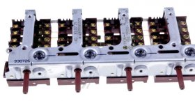 Oven Switch - Yh36-1 00080537 Energy Regulator-4 Way Bl [Bosch Siemens]