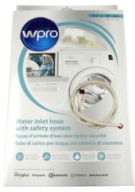 Inlet Tube - C00385518 Sih250 Hose Hydro-security Pipe Fem-fem Ø20-27mm ¾ 2 5m [Whirlpool Indesit]