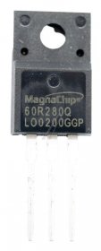 Magnachip Mos Fet Transistor - 60r280q Mmf60r280q N-channel Mosfet 650v 13 8a To-220f Magnachip Mos Fet Transistor - 60r280q Mmf60r280q N-channel Mosfet 650v 13 8a To-220f