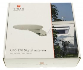 Triax Antenna - Ufo 170 Mobile Antenne 5-24 V, Lte-700 Geschutzt (vhf Bereich K21-48), Spannungsversorgung Uber Receiver Oder Ifp-netzteil, Hal Triax Antenna - Ufo 170 Mobile Antenne 5-24 V, Lte-700 Geschutzt (vhf Bereich K21-48), Spannungsversorgung Uber Receiver Oder Ifp-netzteil, Hal