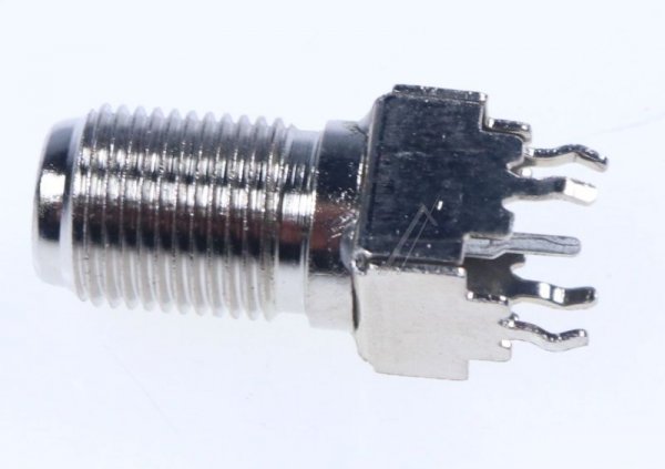 Grundig F socket - 038083r-3 C00926891 F-socket 21 5mm Spring Terminal Vertical