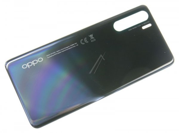 Oppo Battery Compartment Lid - 3016378 Battery Cover Fa117 Black With Cushion Sg