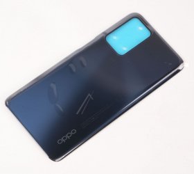 Oppo Battery Compartment Lid - 3203434 Battery Cover Aa071 Black With Cushion+silk Print High Jr Wentai