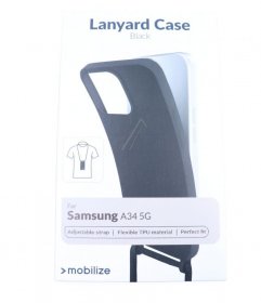Mobilize Leather Bag Gsm - 28583 Mobilize Lanyard Gelly Shoulder Case For Samsung Galaxy A34 5g Black Mobilize Leather Bag Gsm - 28583 Mobilize Lanyard Gelly Shoulder Case For Samsung Galaxy A34 5g Black