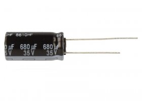 Panasonic 35v Radial Electrolytic 105 De - 680uf-35v Elko Radial Pan 105° 10x20mm