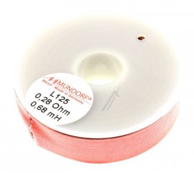 Mundorf Coil - 0,68mh-0,28r Mcoil Air-coil, Ofc-copper, 1,25mm Wire, 58x18mm