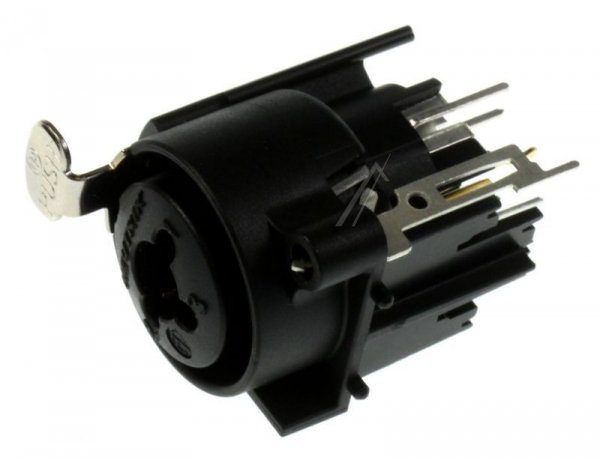 Neutrik Xlr Socket - 3-polige Xlr Einbaubuchse Kombiniert Mit 6.35 Mm Klinkenbuch