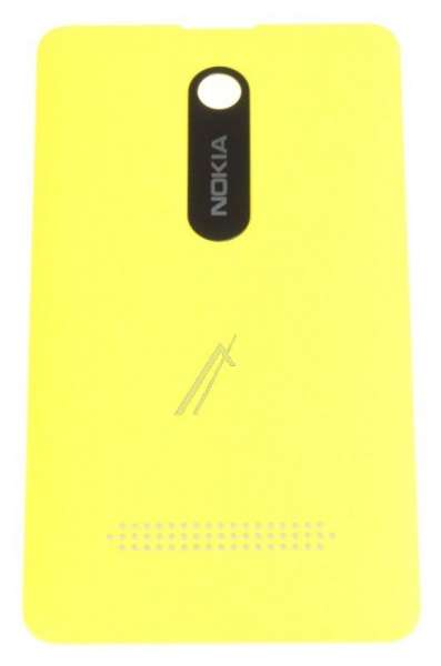 Nokia Battery Compartment Lid - Suitable For Nokia Asha 210-dualsim Akkudeckel Yellow
