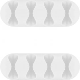 Goobay Cable Cover - Kabel Management 4-slots, Weiss, 2 Stk. Im Blister Goobay Cable Cover - Kabel Management 4-slots, Weiss, 2 Stk. Im Blister