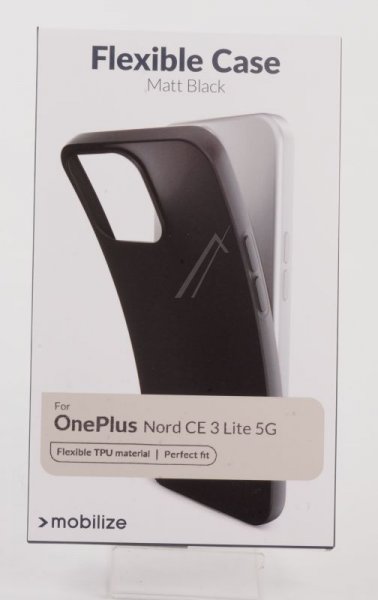 Mobilize Leather Bag Gsm - 28831 Mobilize Rubber Gelly Case Oneplus Nord Ce 3 Lite 5g Matte Black