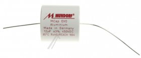Mundorf Foil Capacitor - 12uf-450v Audio Filmcap. Axial 85° 35x35mm