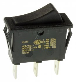Interbar Switch - 3652-100 22 Rocker Switch 1-pole Non-illuminated 16a-250v 11x30mm Interbar Switch - 3652-100 22 Rocker Switch 1-pole Non-illuminated 16a-250v 11x30mm