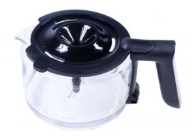 Saeco Coffee Pot - 300011140321 Glass Jug With Lid Black