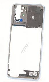 Motorola Housing Middle Part - 5s58c23416 Xt2343-2 Mid Frame Bb Light Blue Etched Uk Cs