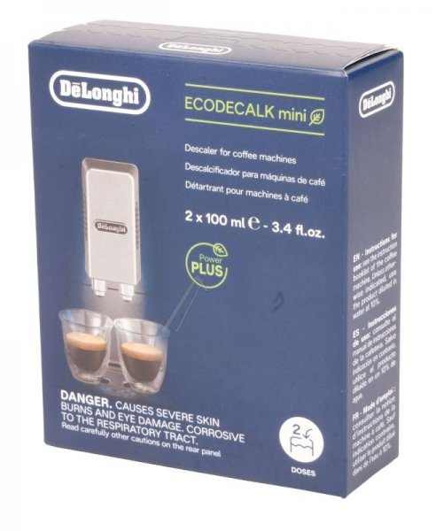 Workshop Service Aids - Dlsc200 As00006349 Ecodecalk Mini Descaler 2x100ml Set Of 2 [Delonghi]
