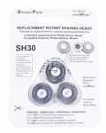 Newspeak Shaver Head - Alternative Shaving Head Set For Philips Sh30 For Series 1000 + 3000