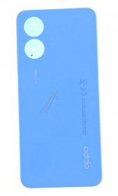 Oppo Battery Compartment Lid - 4150324 Back Cover Oppo A17 (cph2477) Blue Plastic With Silk Print For Huaqin