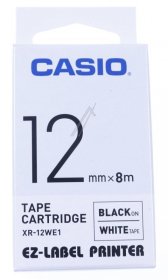 Casio Colour Cartridge - Adaptable For Casio Schwarz Auf Weiss Schriftband 12mm FÜr Label- Casio Colour Cartridge - Adaptable For Casio Schwarz Auf Weiss Schriftband 12mm FÜr Label-