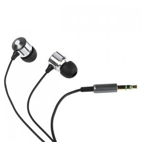 Aircoustic Headset - X-treme Talk 32211 Premium Headset Microphone Metal Housing Black-silver
