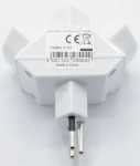Brennenstuhl Three-way Trailing Socket - 1508022101 Three-way Trailing Socket, T13, White