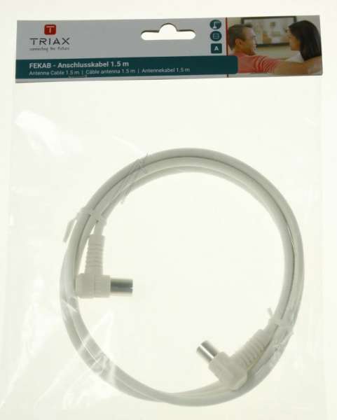 Triax White Aerial Cable - Fekab A+ 1 5 M Anschlusskabel Fekab A+ 1 5m - 389325