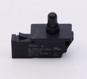 Light Switch For Refrigerator - 4863290285 C00894244 Button (fan+lamp_omron_d3d-111_black [Arcelik]