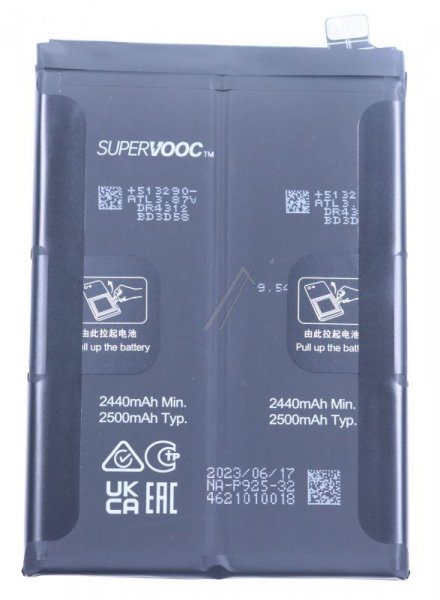 Oneplus Phone Battery Packs - 1031100067 621035000002 Battery Oneplus Nord 3 5g (cph2493) Blp925 4880mah
