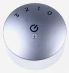 Faber Button - 133 0518 413 Knob Motor Inox Sat Serigraphy